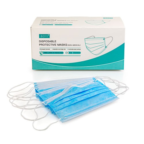 Three layer disposable face - three-layer,